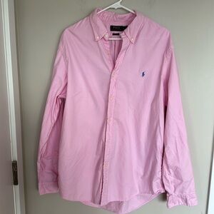 Ralph Lauren Men’s Oxford Classic Fit - Pink